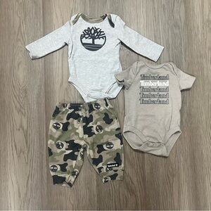 Timberland Baby Boy 3-Piece Outfit Set 0-3M